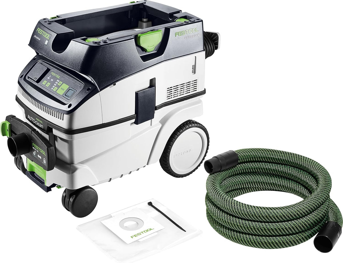 Festool Absaugmobil CLEANTEC CTL 26 Ei AC-RENOFIX, 200 W, 900,00 l, 24 l, 540 mm, 400,00 W, 7,50 m, Bluetooth, App