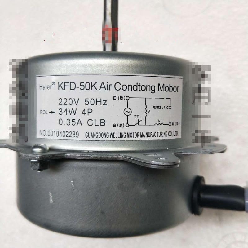 Generic Urspr¨¹nglicher Klimaanlagen-L¨¹ftermotor Split-Klimaanlage, 34W, Silber/Schwarz