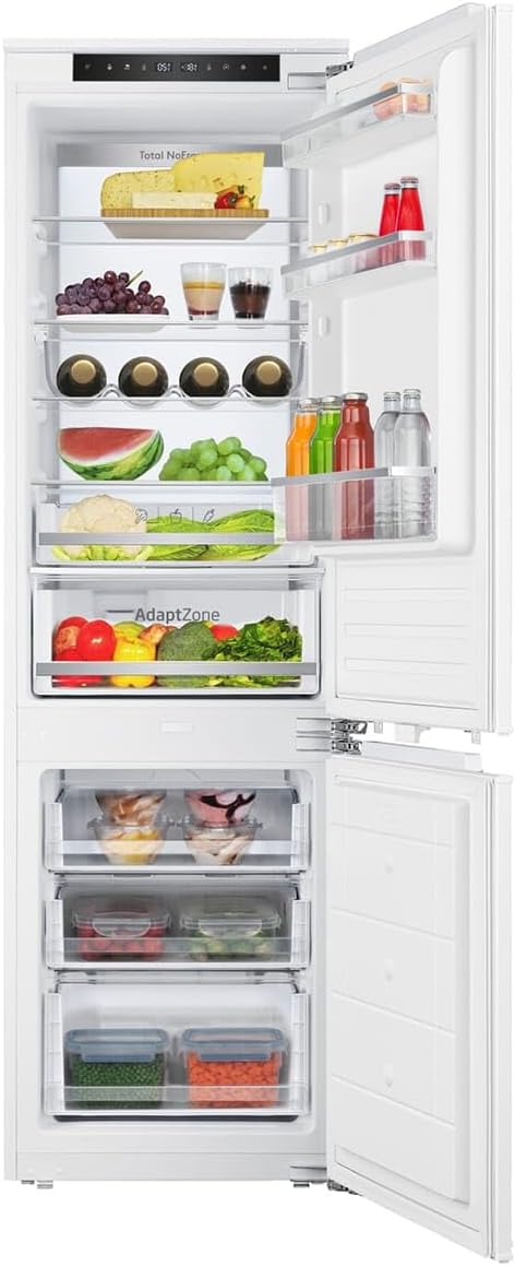 Amica Einbau©\K¨¹hl©\Gefrierkombination Festt¨¹r©\Technik 1780 mm Nische TotalNoFrost, 2 ¡ãC, 3 ¡ãC, 56 cm, Elektronische Steuerung