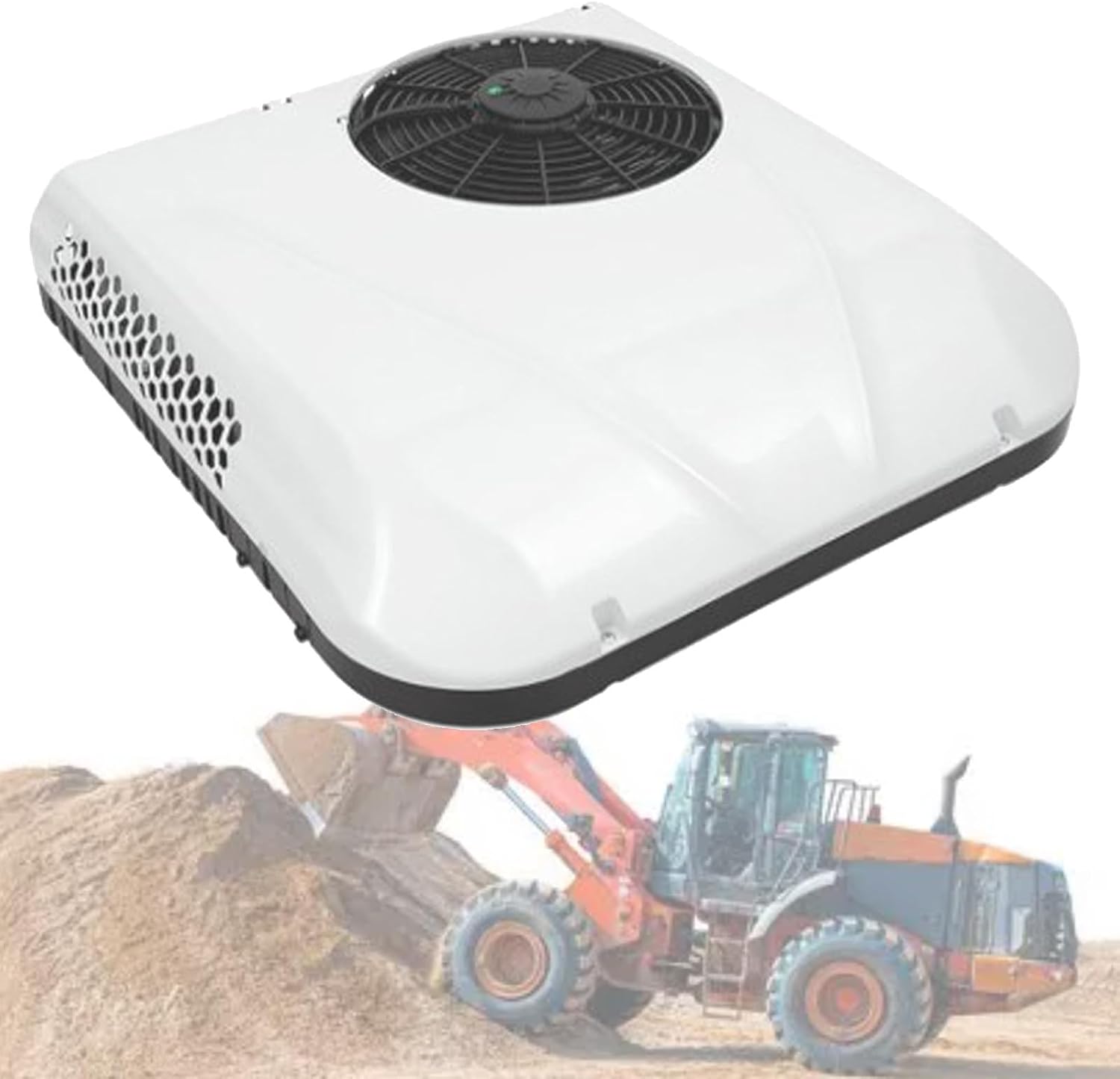 Quixnova Wohnmobil-Klimaanlage, schnelle K¨¹hlung 12 V, 12 V/24 V Dachklimaanlage, Fernbedienung, leiser Betrieb Klimaanlage f¨¹r Transporter