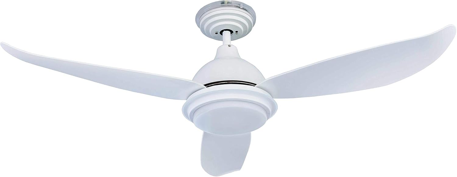 PEPEO - Raja Deckenventilator, Deckenlampe, 122 cm, LED