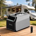 DIUNAOZI Mobiles klimager?t Mobile Klimaanlage, 3500 BTU Tragbare Camping-Klimaanlage mit echtem Kompressor, Entfeuchtung, Timer, Display