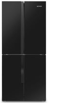 Gorenje NRM818EMB French Door K¨¹hl-Gefrier-Kombination Schwarz, 181,6 cm, 643 mm, 89 kg, LED