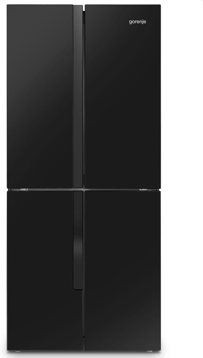 Gorenje NRM818EMB French Door K¨¹hl-Gefrier-Kombination Schwarz, 181,6 cm, 643 mm, 89 kg, LED