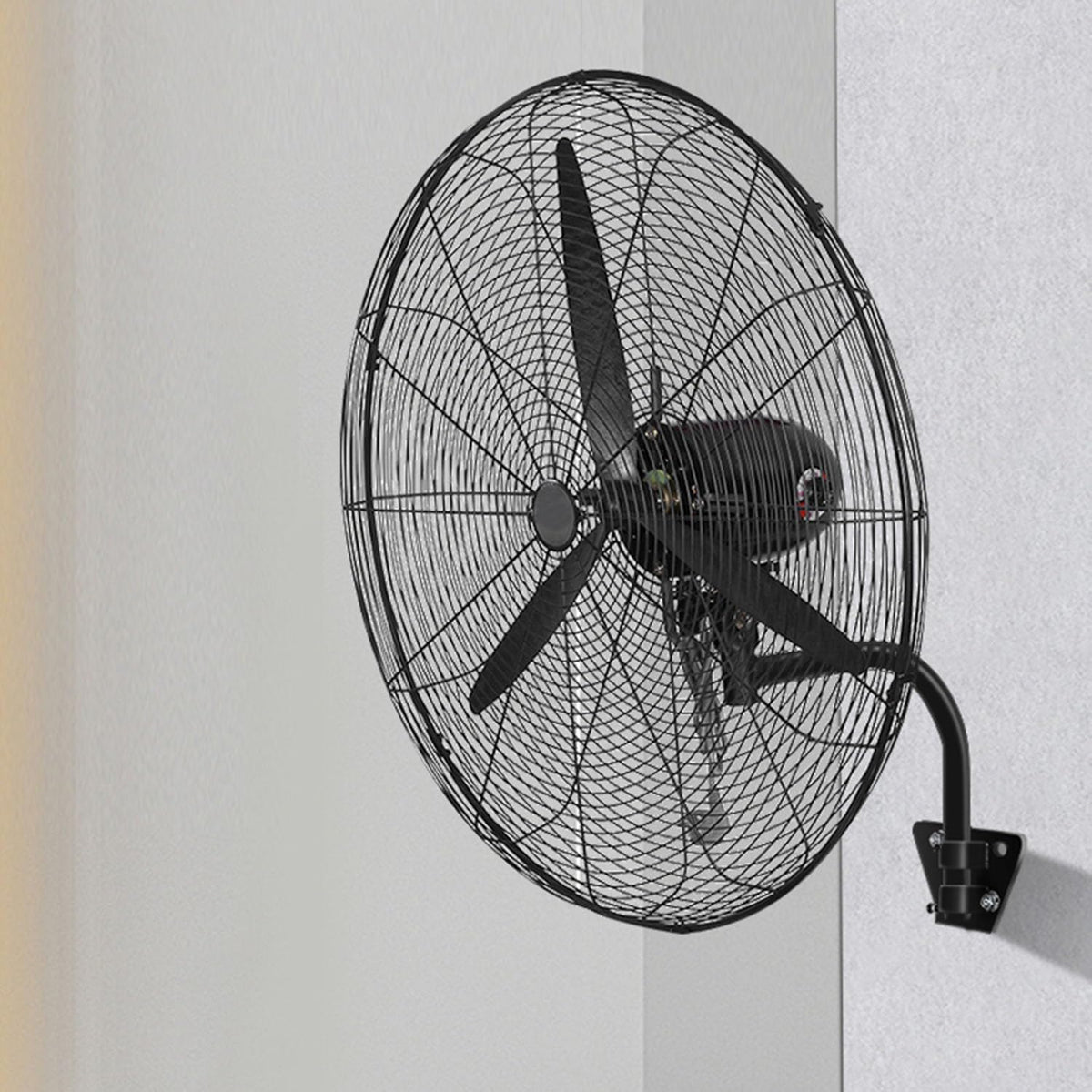 JKJZSALJ Wandventilator, 3 K¨¹hlmodi, 120¡ã-Oszillation, 55 Cm/18 Zoll, 68 Cm/27 Zoll, Industrieller Wandventilator (55 Cm/68 Cm/79 Cm), Fitnessstudio