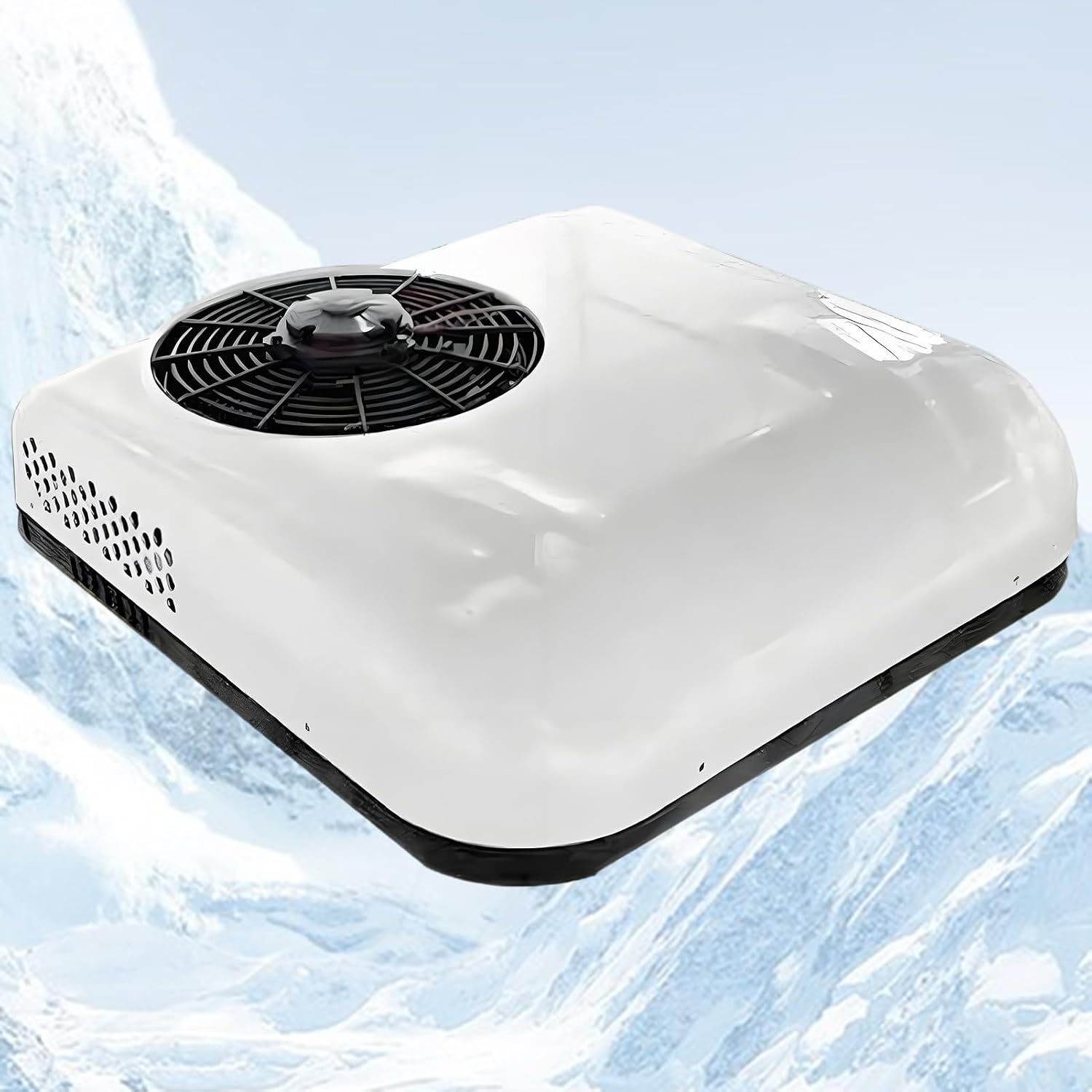 ExoticaBlend Wohnmobil-Klimaanlage, universelle Passform f¨¹r Reisemobile und LKW 24 V, nur 20 dB leiser Betrieb und st?rt nicht, 2600 W, Schlafmodus