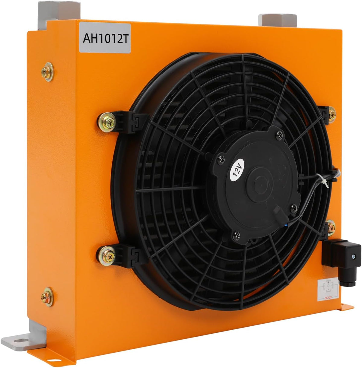 MELAQULY Hydraulik?l Luftk¨¹hler, 120W DC 12 V Luftgek¨¹hlter ?lk¨¹hler 6000 kcal/h, 45 dB, 100L, f¨¹r Getriebe und Schmiersysteme von Baumaschinen