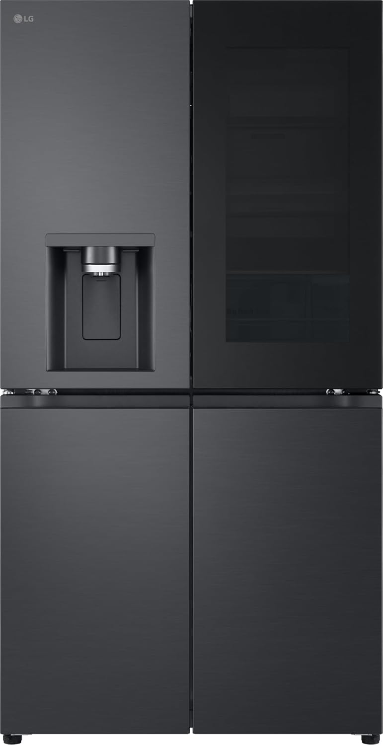 LG GMK961EV3E Multi-Door K¨¹hlschrank mit Gefrierfach (646 l, 0,5 ¡ãC, 72,9 cm, No Frost, App, Schwarz