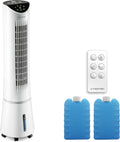 TROTEC PAE 29 3-in-1-Luftk¨¹hler in Turmform f¨¹r K¨¹hlung, 3-Gang-Propellerventilator, Turmventilator, 12 Stunden, 3 l, LED