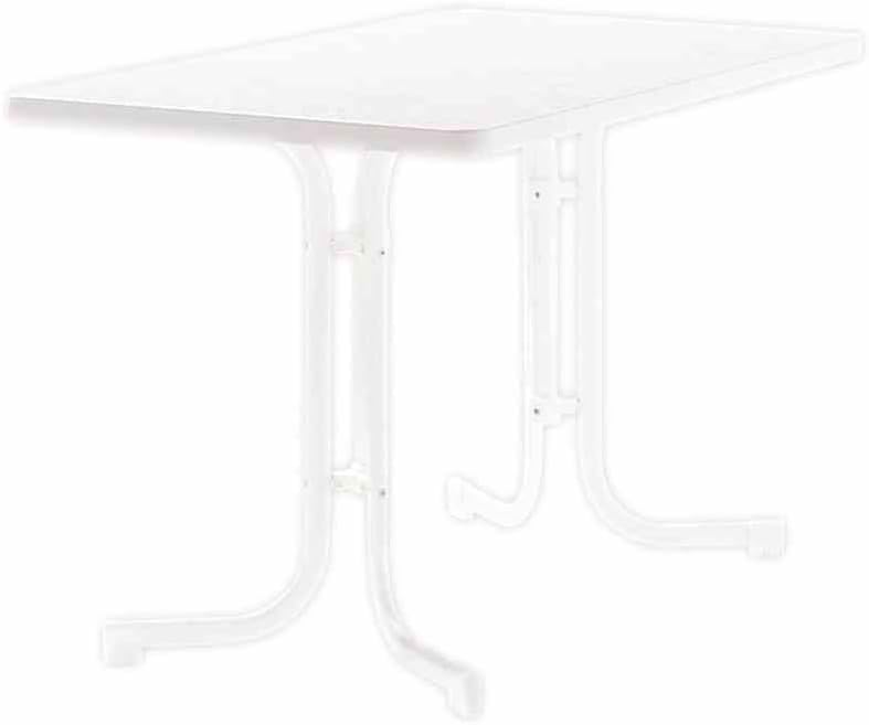 SIEGER 133/W Boulevard Folding Table with Mecalit Pro Top 115 ¡Á 70 cm Tubular Steel