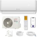 Split Klimaanlage 18000 BTU (bis 60m2) HANTECH H-PRO Heiz-&K¨¹hlfunktion, Automatisch, 3m, 8 ¡ãC, App
