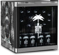 ¡ãCUBES Afri Cola Mini Getr?nkek¨¹hlschrank 48 l (Schwarz), Flaschenk¨¹hlschrank, B¨¹ro, 51 cm, 48 cm, 43 cm, 84 kWh, Glast¨¹r