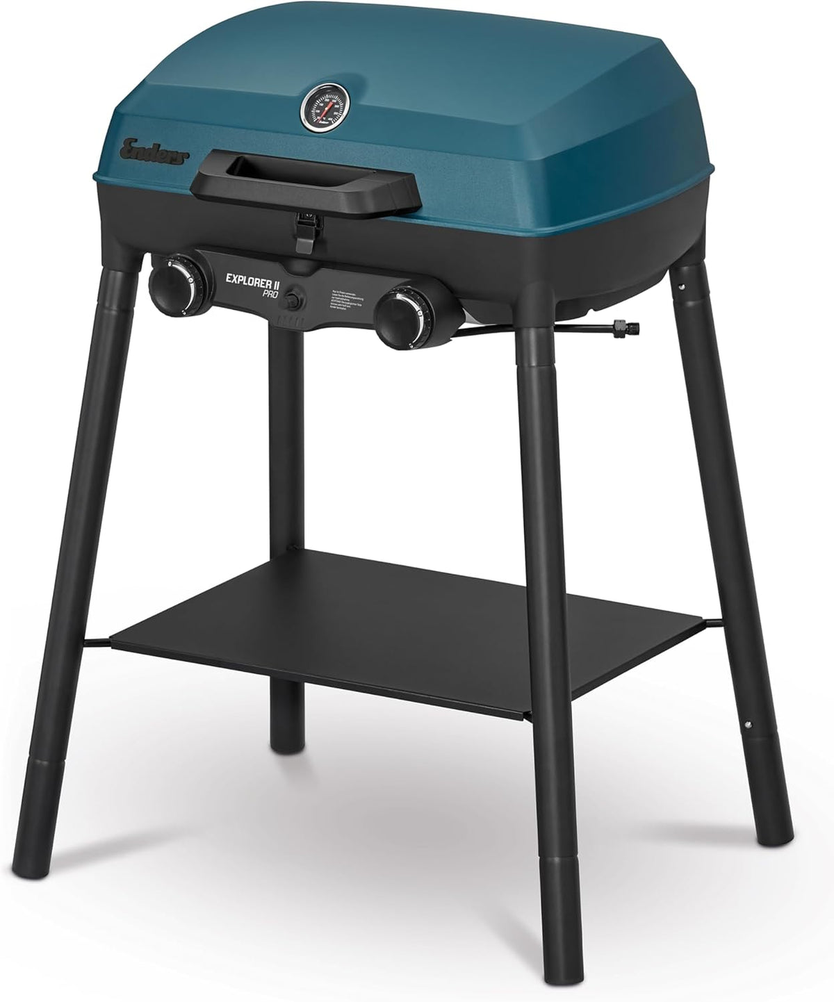 Enders Camping Gasgrill EXPLORER II PRO, Tisch, Standgrill, 2,2 kW, 67 cm, Edelstahl
