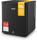 TZS First Austria - Mini K¨¹hlschrank 30 l komplett lautlos - Kleiner Minik¨¹hlschrank, Zimmerk¨¹hlschrank, B¨¹ro, 22 dB, 40 l, Ger?uschlos