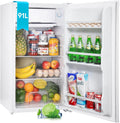 Upstreman 91 l Kleiner K¨¹hlschrank mit Gefrierfach, Minimalistisch, Upstreman-Minik¨¹hlschrank, Schlafzimmer, 84 cm, 0 ¡ãC, 10 ¡ãC, 0,23 kWh