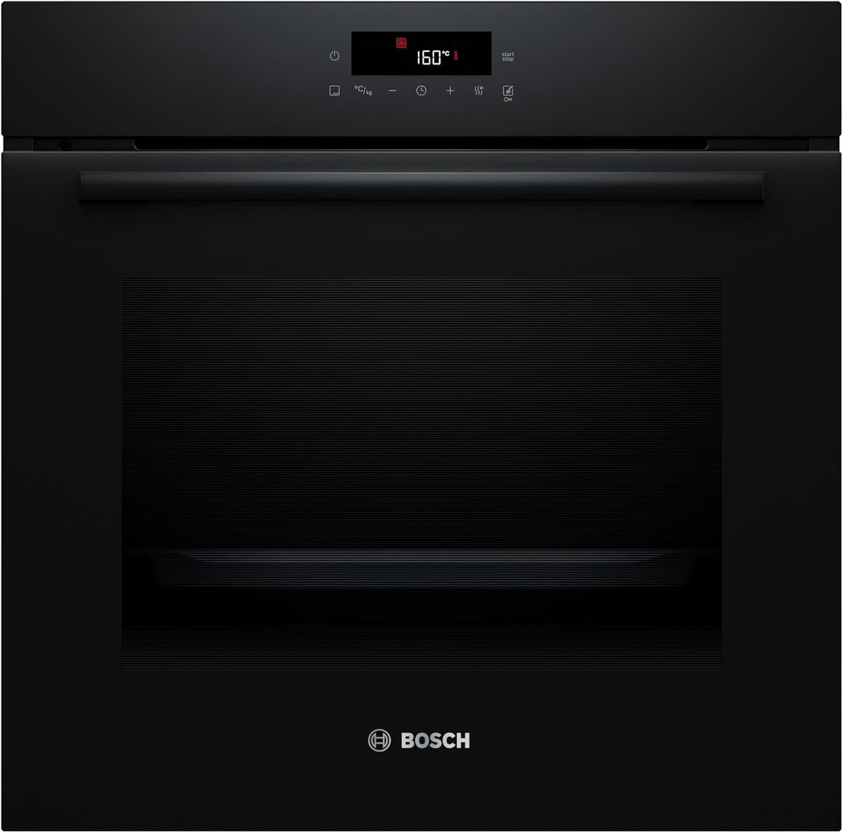 Bosch HBA571BB4 Serie 2 Einbau-Backofen, Umluftgrill, Gro?fl?chengrill, 30 ¡ãC, 275 ¡ãC, LED, Schwarz