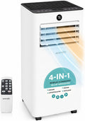 SereneLife Mobile Klimaanlage mit Abluftschlauch 9000 BTU, Schlafzimmer, 54 dB, LED