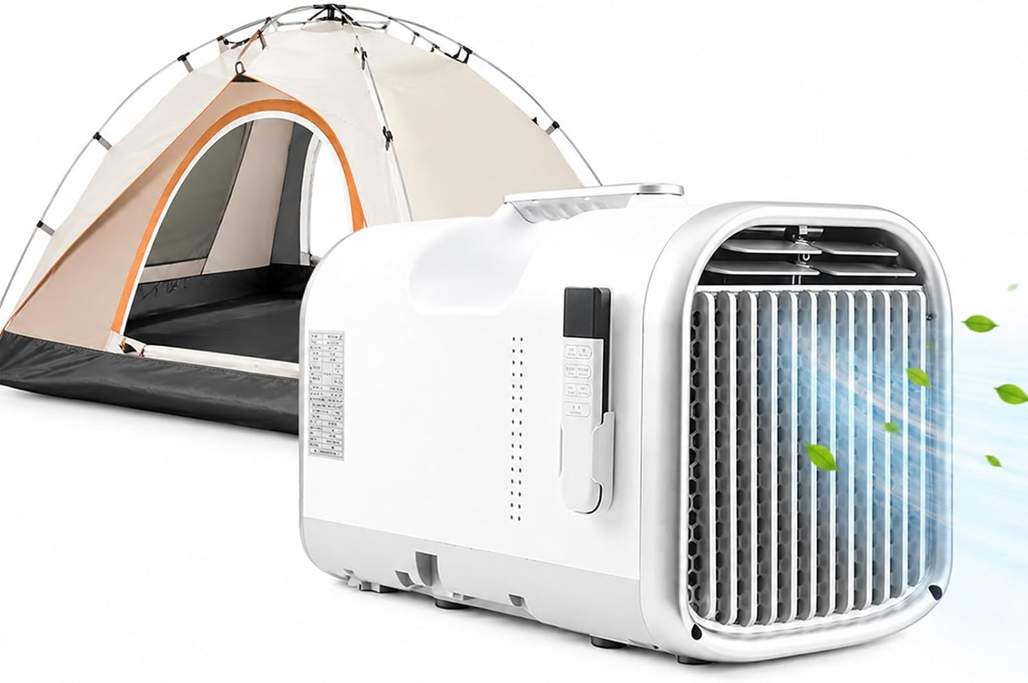 JIYINGHUI Camping-Klimaanlage Kompressor Mobile Klimaanlage, 4-in-1-K¨¹hlen/Entfeuchten/Ventilieren/Schlafmodus, R?ume Bis Zu 10 M2, 42 dB